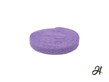 Copy of Flat Polyester Laces- Lavender Purple