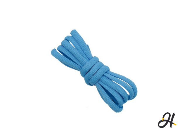 Dunk Oval Laces- University Blue – heftedlaces