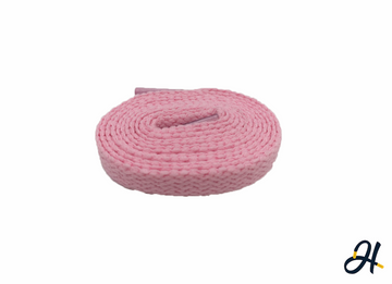 Flat Polyester Laces-Pink